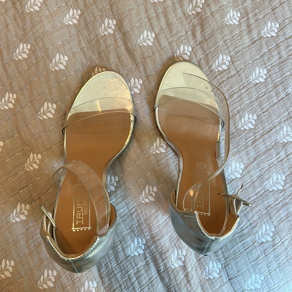 Never worn embellished block heels - Picture 3 of 4